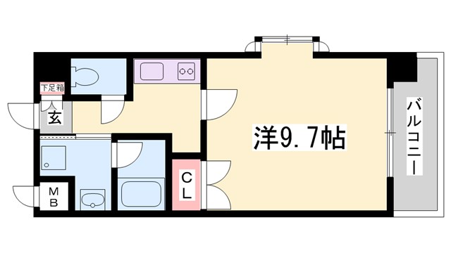 ショーソン上沢の間取り