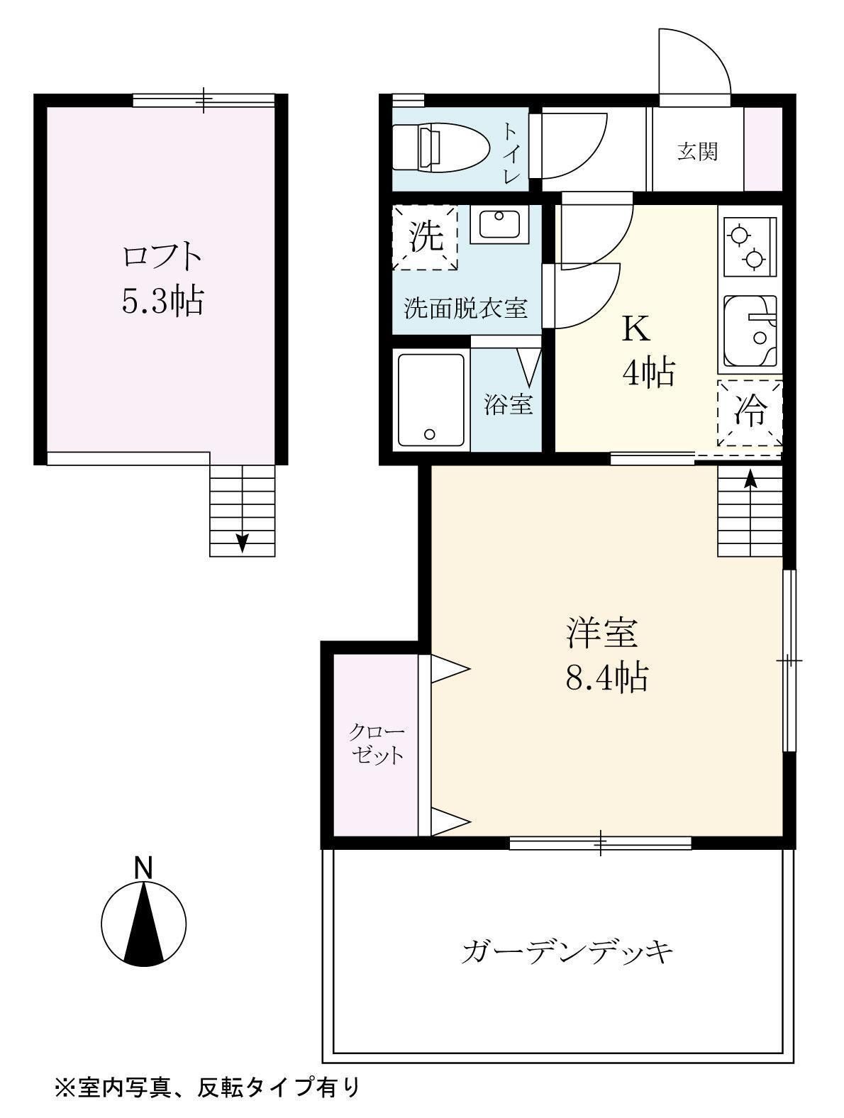 Ｌａｄｄｅｒ神埼nextの間取り