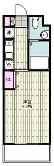 藤沢市朝日町のマンションの間取り