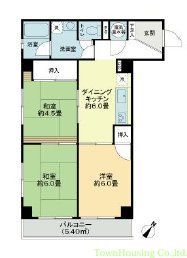 品川区小山のマンションの間取り