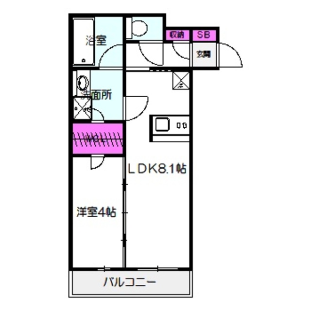 ウェルスクエア都島の間取り