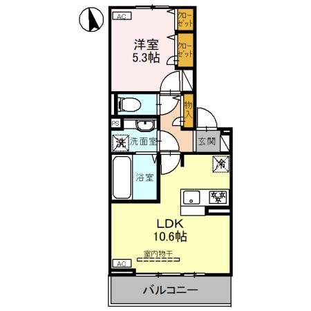 アンブランシュの間取り