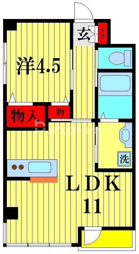 エミネンスおおたかの森の間取り