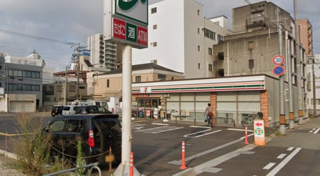 コンビニ　セブンイレブン　古二階町店（コンビニ）まで100m