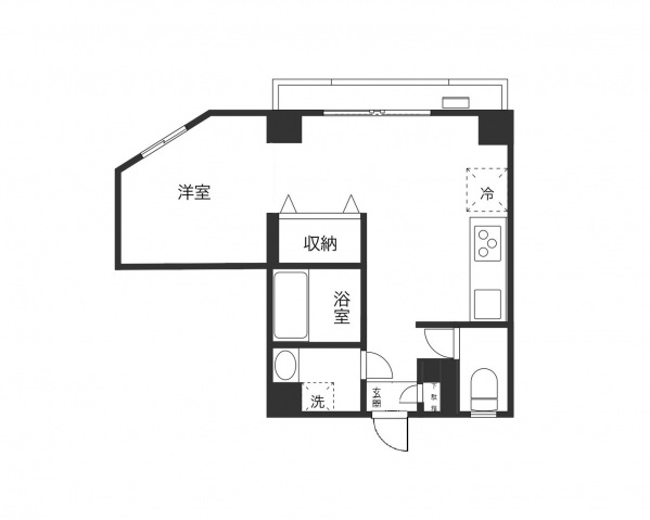 神戸市垂水区泉が丘のマンションの間取り