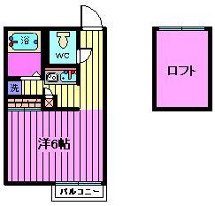 カーサ・フェリーチェ大山の間取り