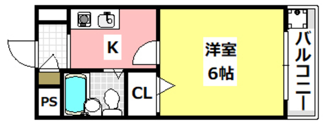 【林泉第2ビルの間取り】