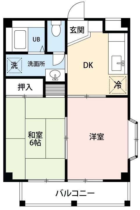 エフハイム2の間取り