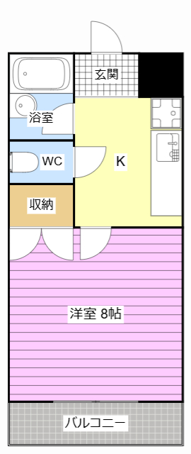 マンションヴィクトリーIIの間取り