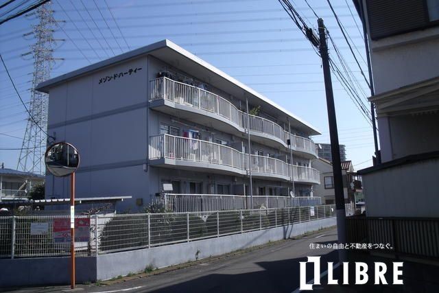 日野市旭が丘のマンションの建物外観