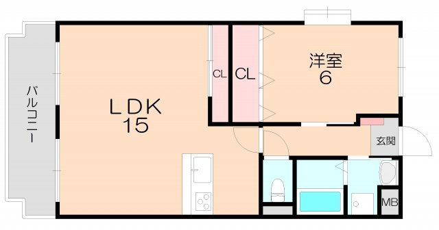 エデラ・カーサ（玉井町）の間取り