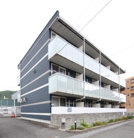 池田市木部町のマンションの建物外観