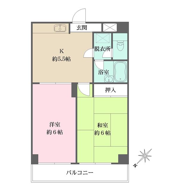 ステイツ青戸の間取り