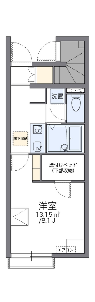 レオネクストＴ＆Ｍ２００９の間取り