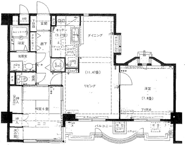 ジョイム新松戸の間取り