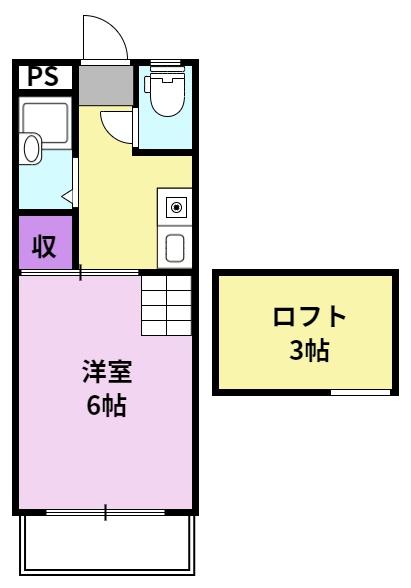 スカイトラスIIの間取り