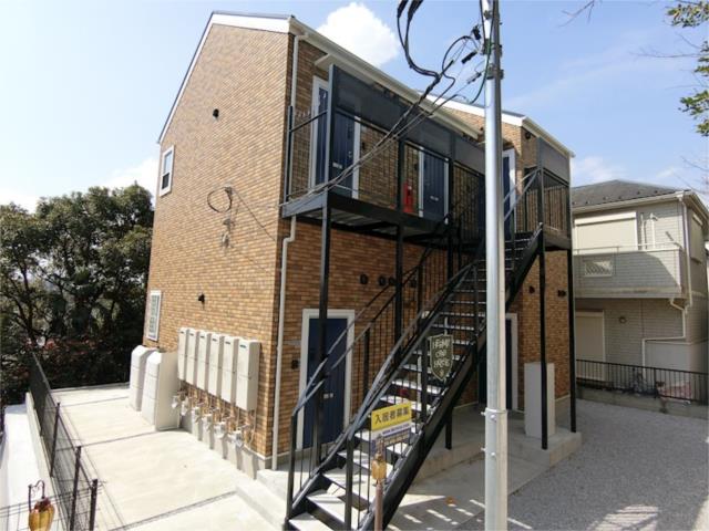 建物外観　おしゃれなレンガ調の外観！