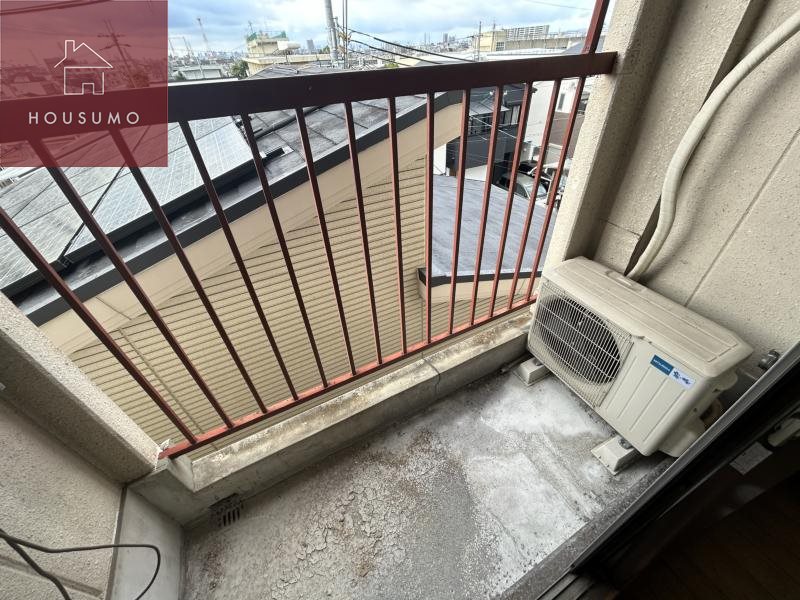 バルコニー　バルコニーがあります