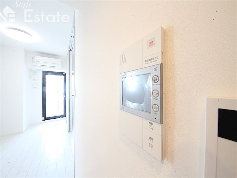 セキュリティ　モニター付きインターホン