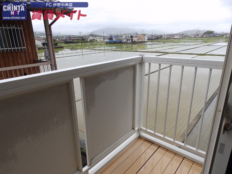 バルコニー　同物件別室の画像です