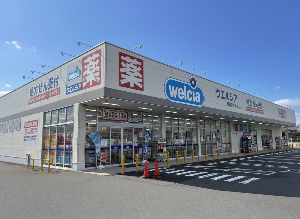 ドラックストア　ウエルシア 長野川中島店（ドラッグストア）まで359m