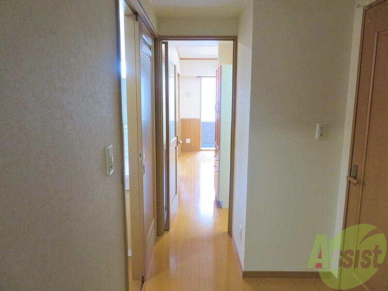 玄関　玄関から撮ってみました。奥行きが分かりますね。