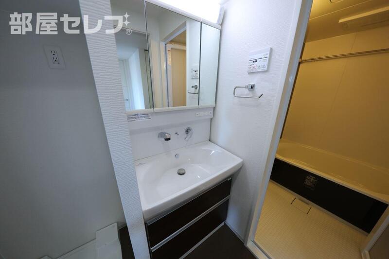 洗面設備　１３０１号室写真