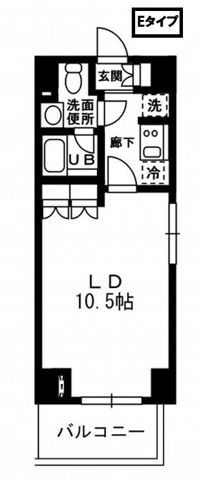 レジディア杉並方南町の間取り