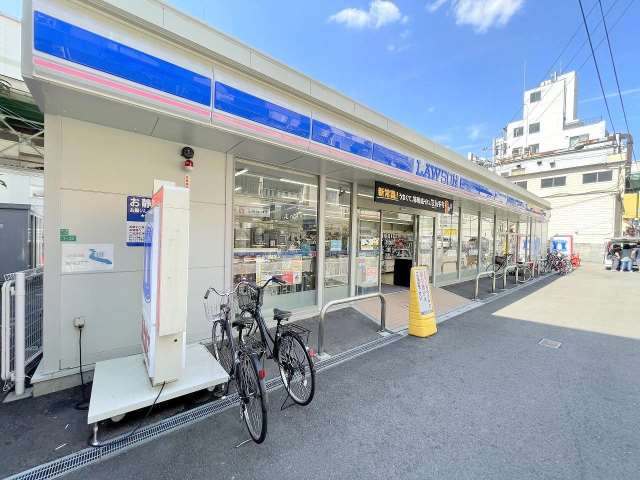 コンビニ　ローソン森ノ宮駅南店（コンビニ）まで624m