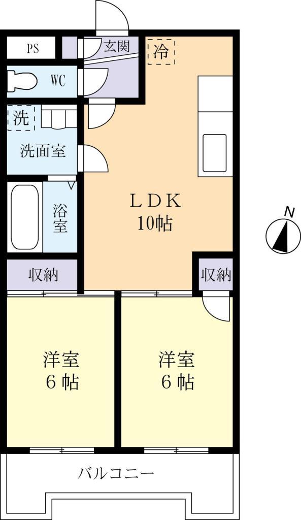 サニーヒルテラス_間取り_0