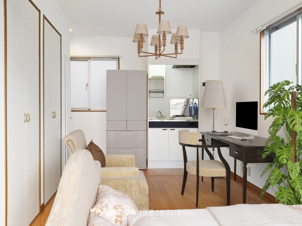 居室・リビング　室内イメージ　※家具は付属しません