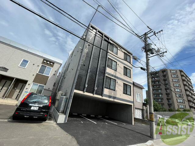 建物外観　札幌市東区北二十六条東「メニーズコート元町北」