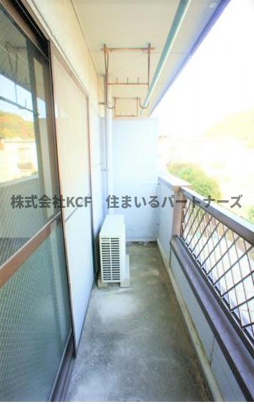 バルコニー　落ち着いた時間を過ごせるバルコニーです