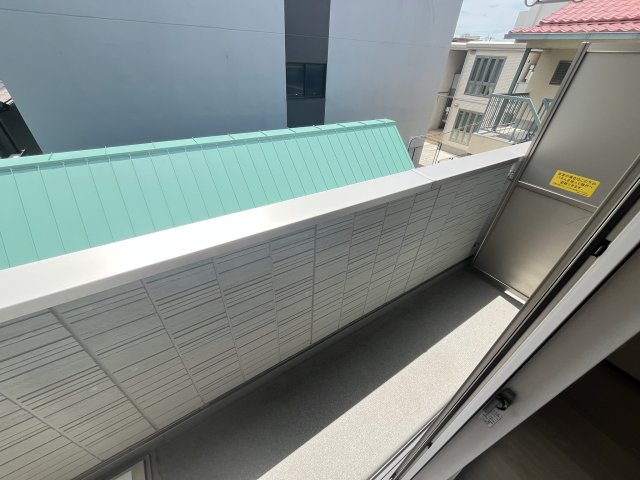 バルコニー　広々としたバルコニーです