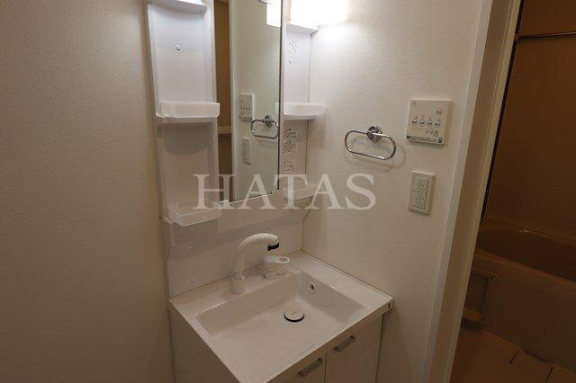 洗面設備　建築中のためイメージ写真となります。実物とは異なります。