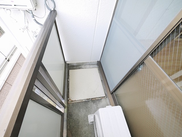 バルコニー　広々としたバルコニーです