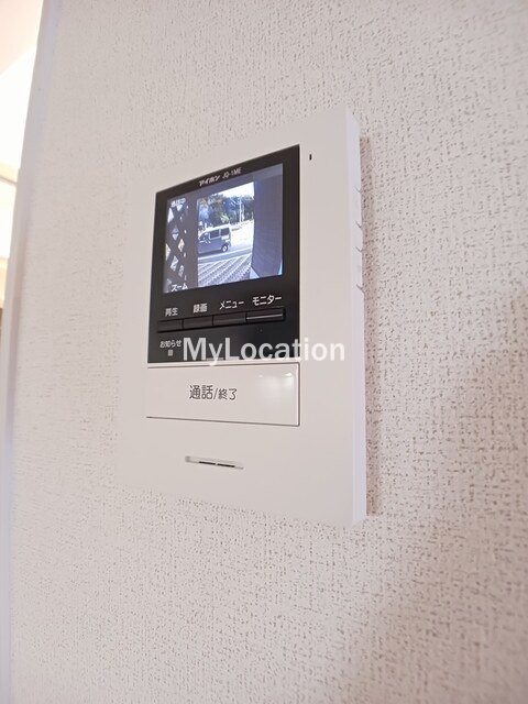 セキュリティ　☆モニター付きインターホンです☆