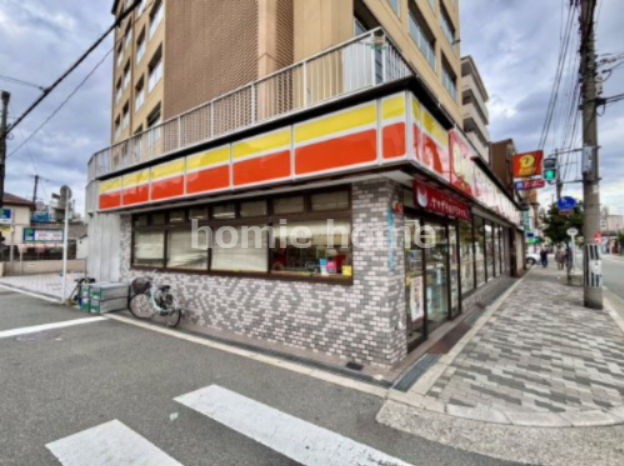 コンビニ　デイリーヤマザキ 阿倍野美章園店（コンビニ）まで382m