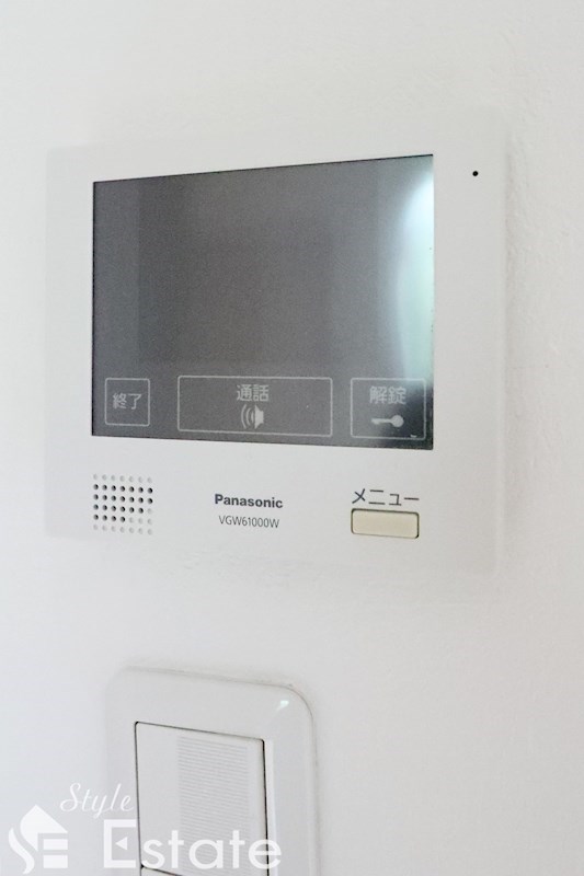 セキュリティ　モニター付きインターホン