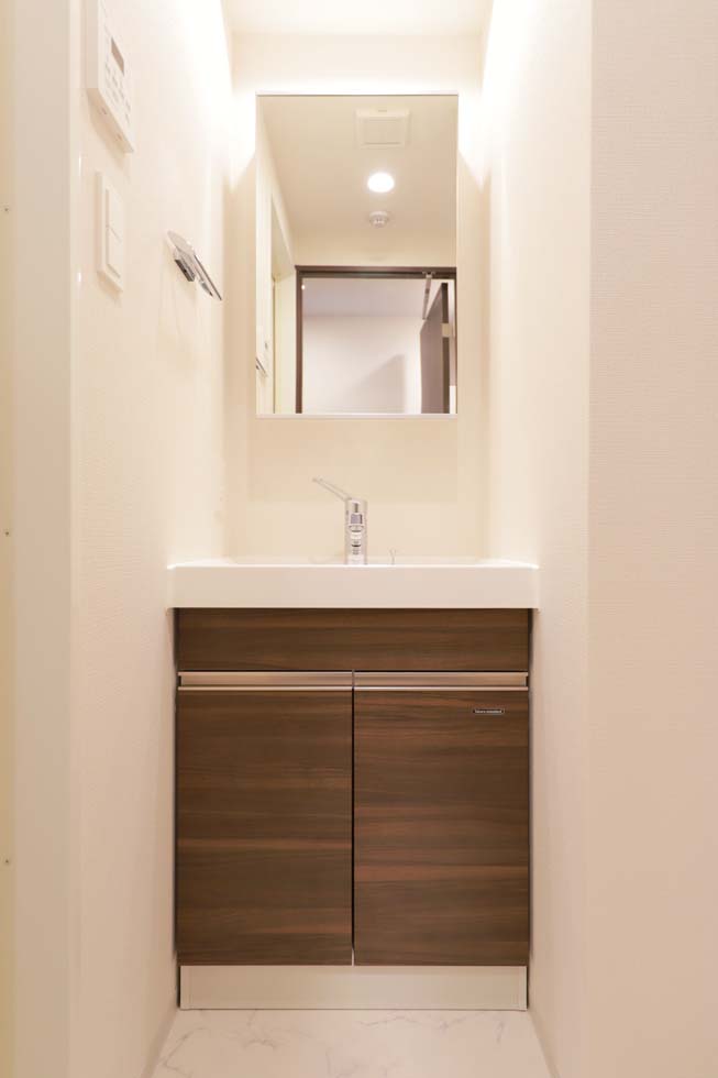 洗面設備　内装です