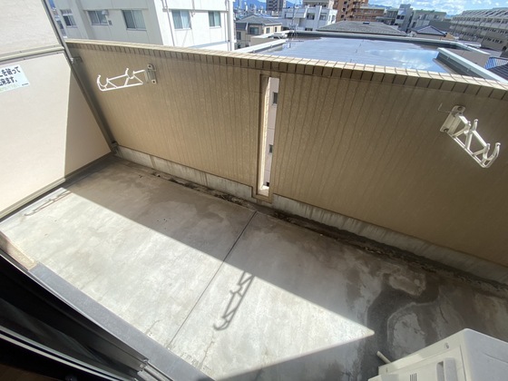 バルコニー　※別部屋の写真です