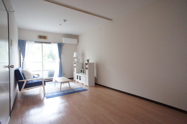 居室・リビング　室内はやわらかい雰囲気を醸し出してくれるクッションフロアです