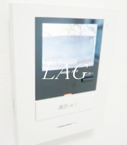 セキュリティ　モニター付きインターフォンです。