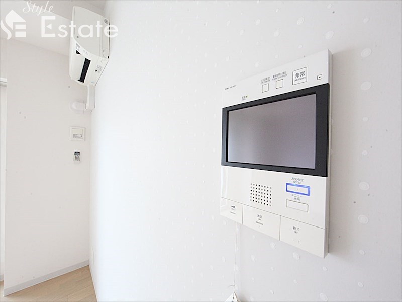 セキュリティ　モニター付きインターホン