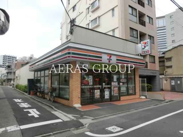 コンビニ　セブン-イレブン 千住仲町店（コンビニ）まで448m