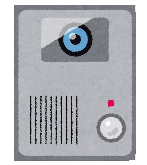 セキュリティ　☆モニター付きインターホン☆イメージ画像です