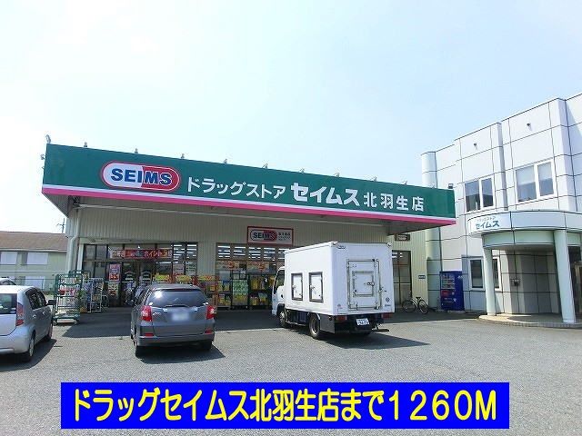 ドラックストア　ドラッグセイムス北羽生店（ドラッグストア）まで1260m