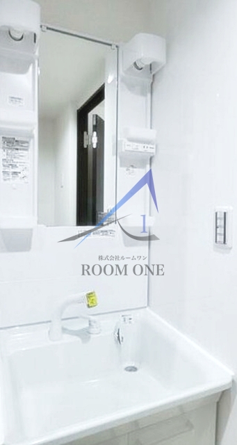 洗面設備　洗面台です。