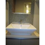 洗面設備　使いやすい洗面所です