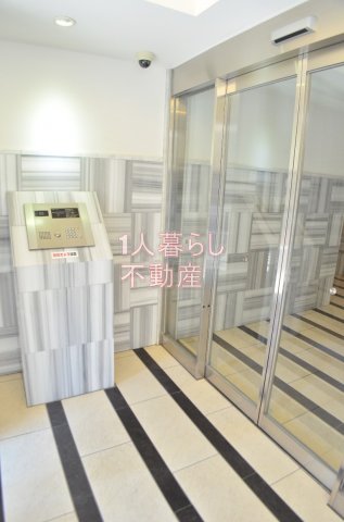 セキュリティ　オートロック付きのマンションです